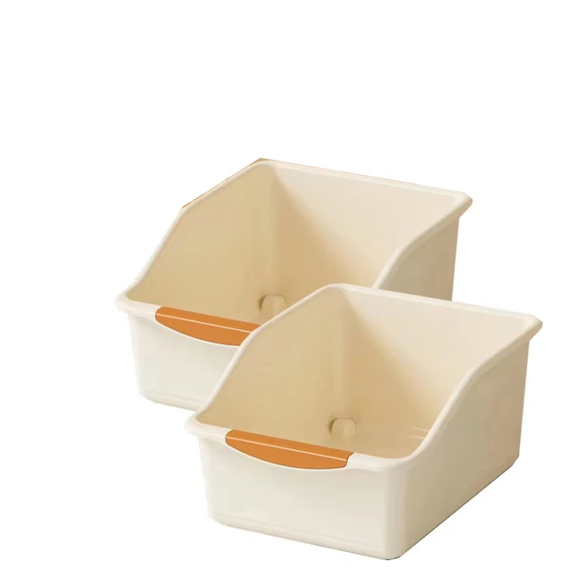 Multipurpose Plastic Storage Basket for Home Organization