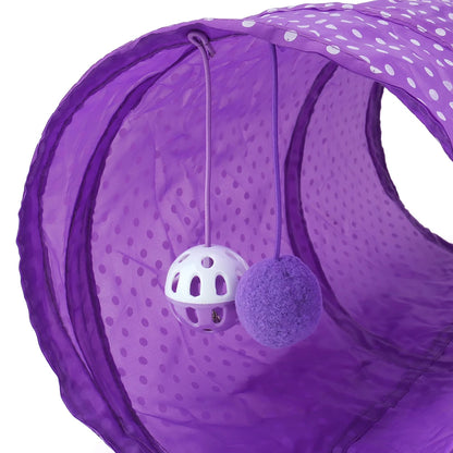 Foldable Cat Play Tunnel Tube Toy