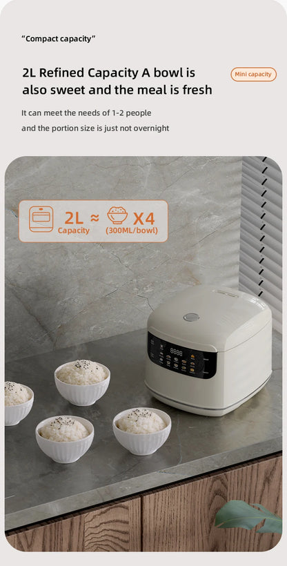 2L Smart Electric Rice Cooker