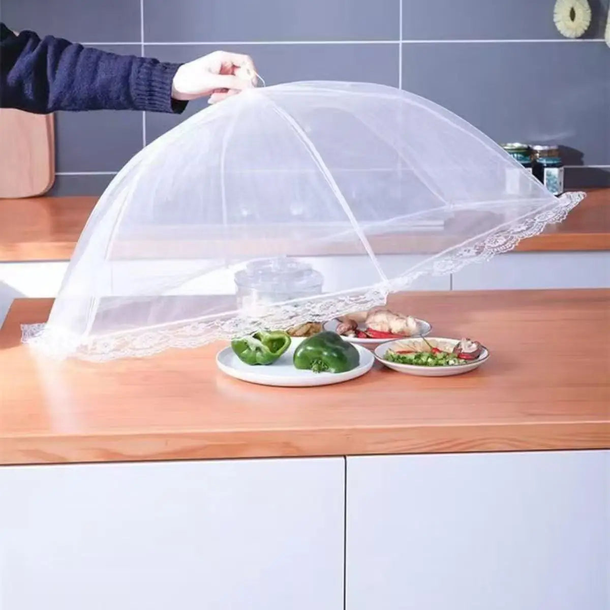 Foldable Mesh Food Cover Tent