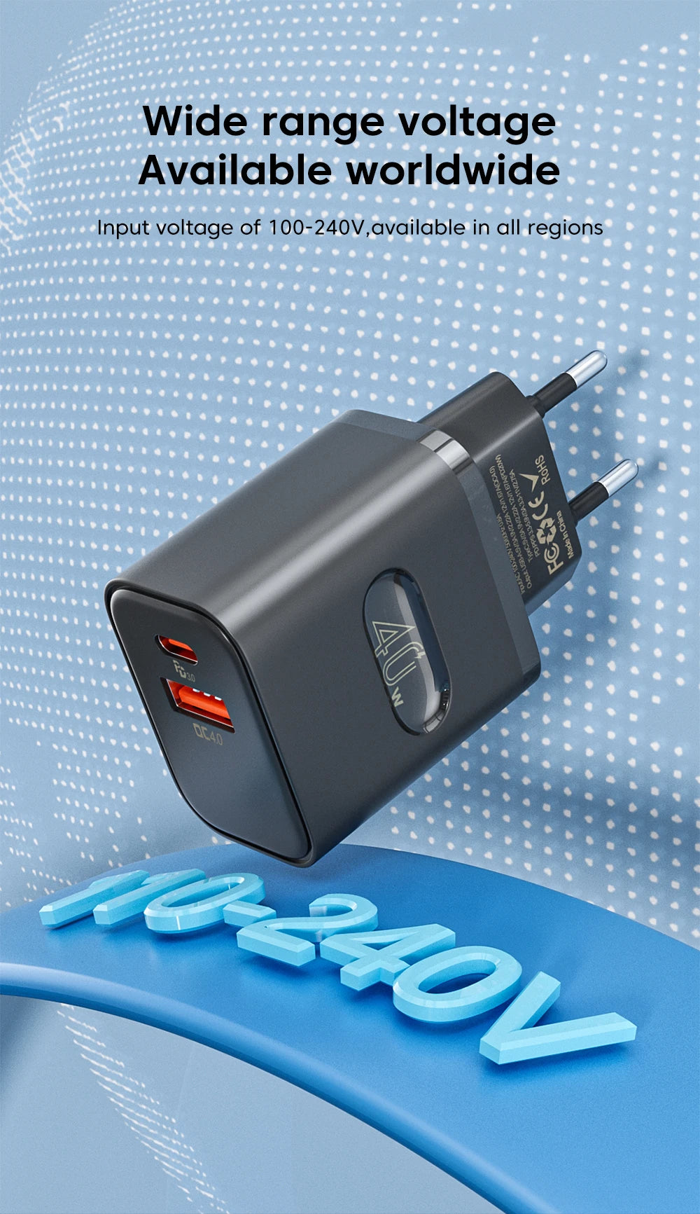 USB-C Fast Charger Adapter