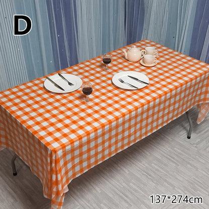 Plastic Disposable Tablecloth