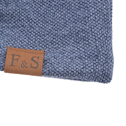 Unisex Cotton Knit Casual Beanie Hat