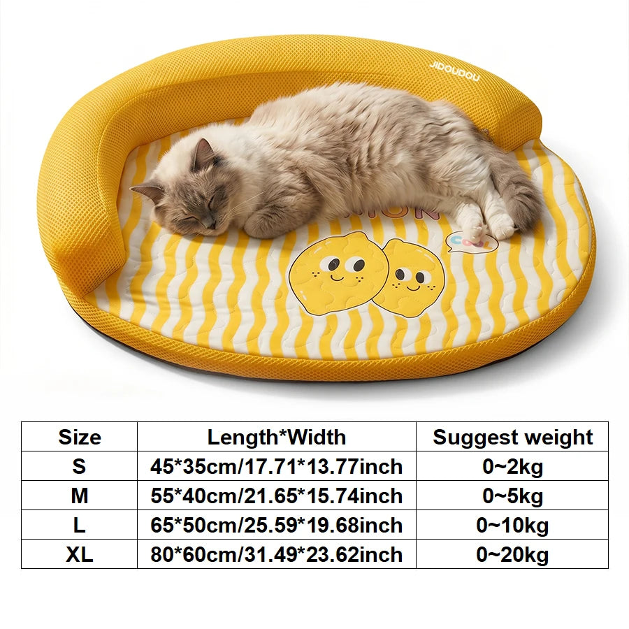 Breathable Washable Pet Bed for Small & Medium Dogs
