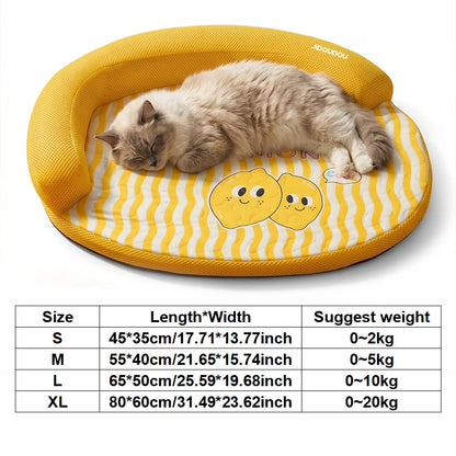 Breathable Washable Pet Bed for Small & Medium Dogs