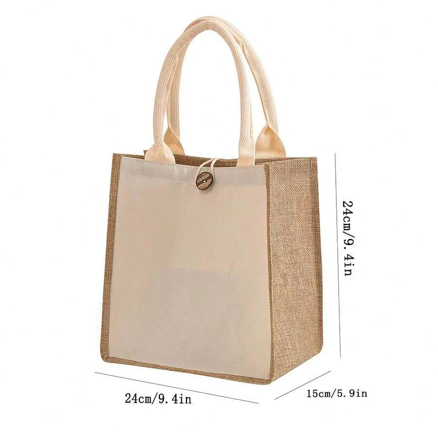 Canvas & Linen Everyday Tote Bag
