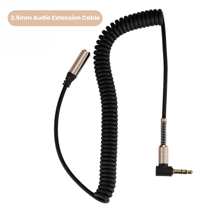 USB-C to 3.5mm Retractable AUX Audio Cable