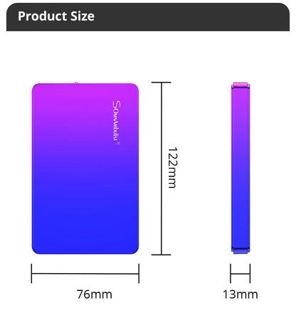 2.5” USB 3.0 External HDD for PC, Mac, PS4, PS5 & Xbox