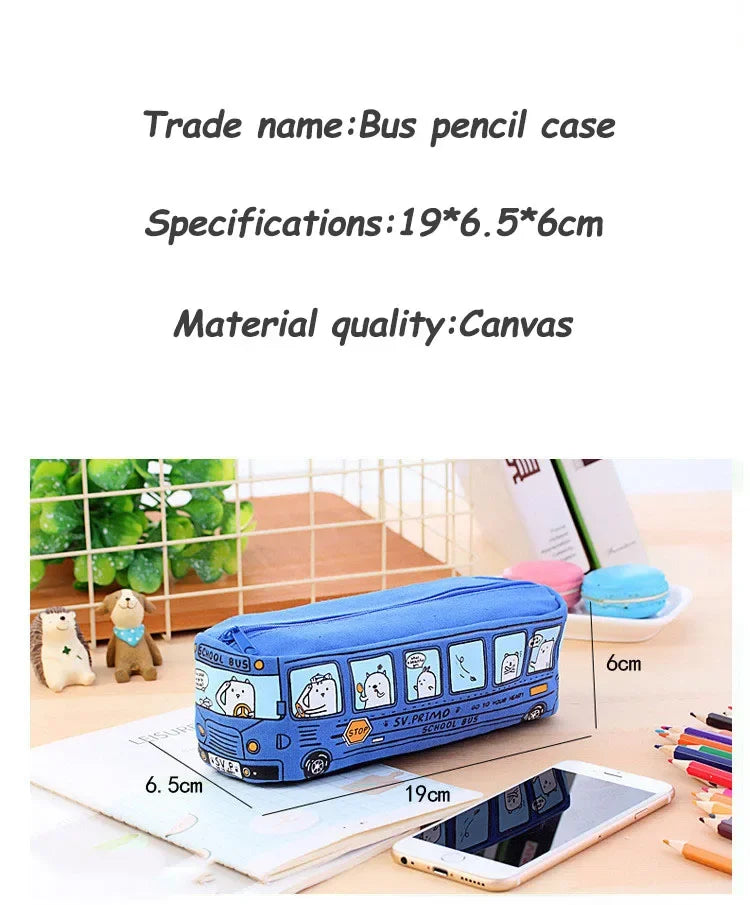 School Bus Pencil Case
