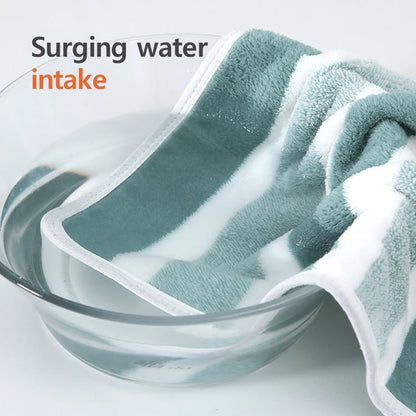 1 Pc Thickened Absorbent Bath Face Towel