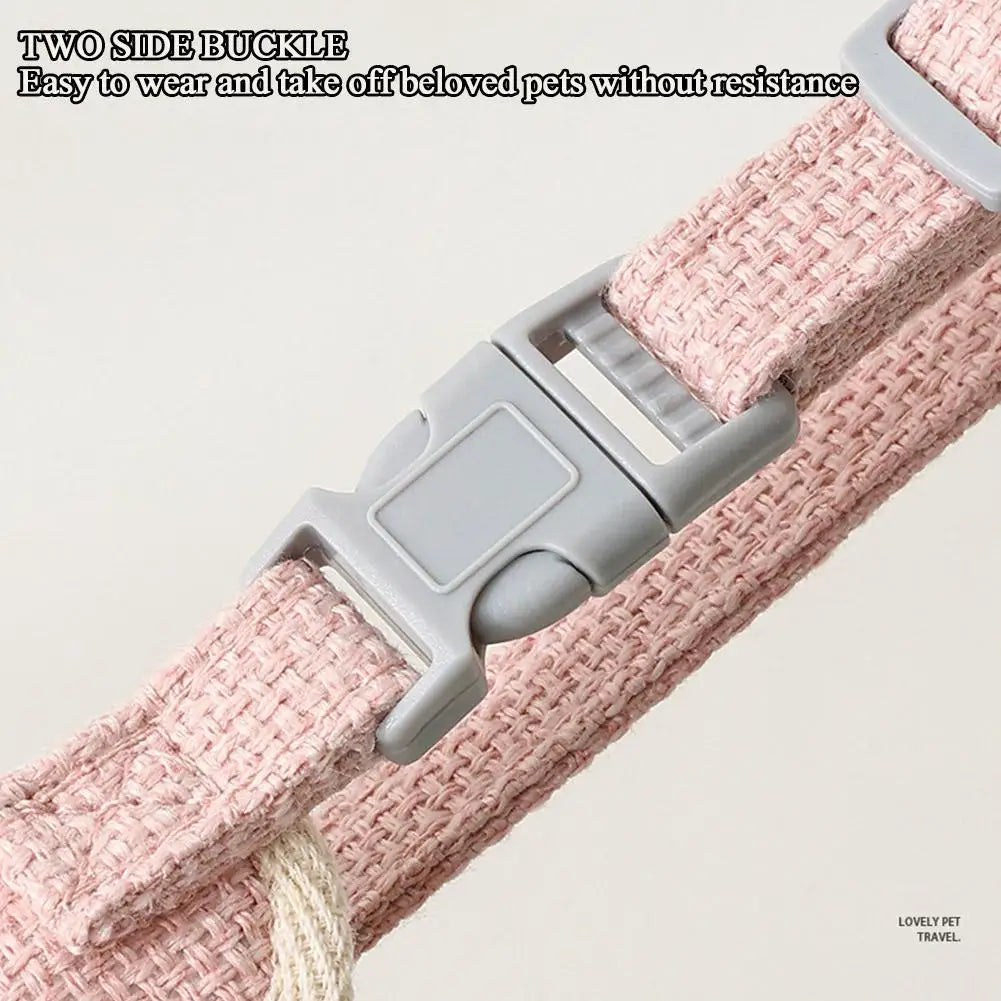 Bear Pet Harness & Leash Set for Small Dogs & Cats