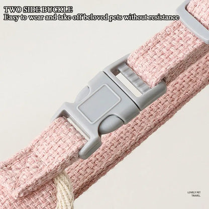 Bear Pet Harness & Leash Set for Small Dogs & Cats
