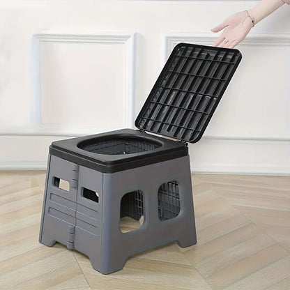 Portable Folding Camping Toilet Stool