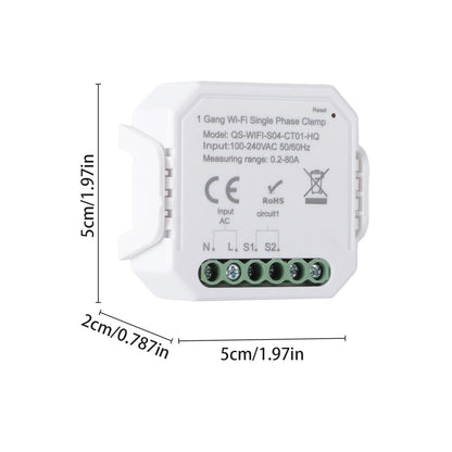 Smart WiFi Energy Monitor Single Phase Meter
