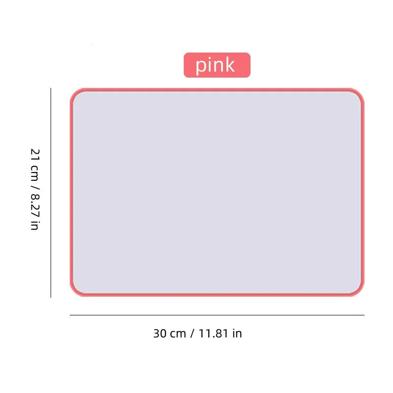 Double-Sided Dry Erase Whiteboard for Home, Office & Classroom