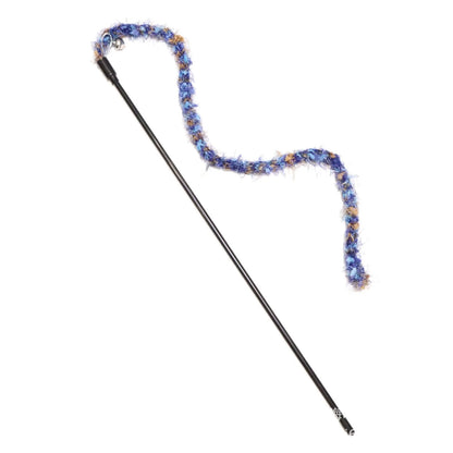 Colorful Plush Rope Cat Teaser Wand Set