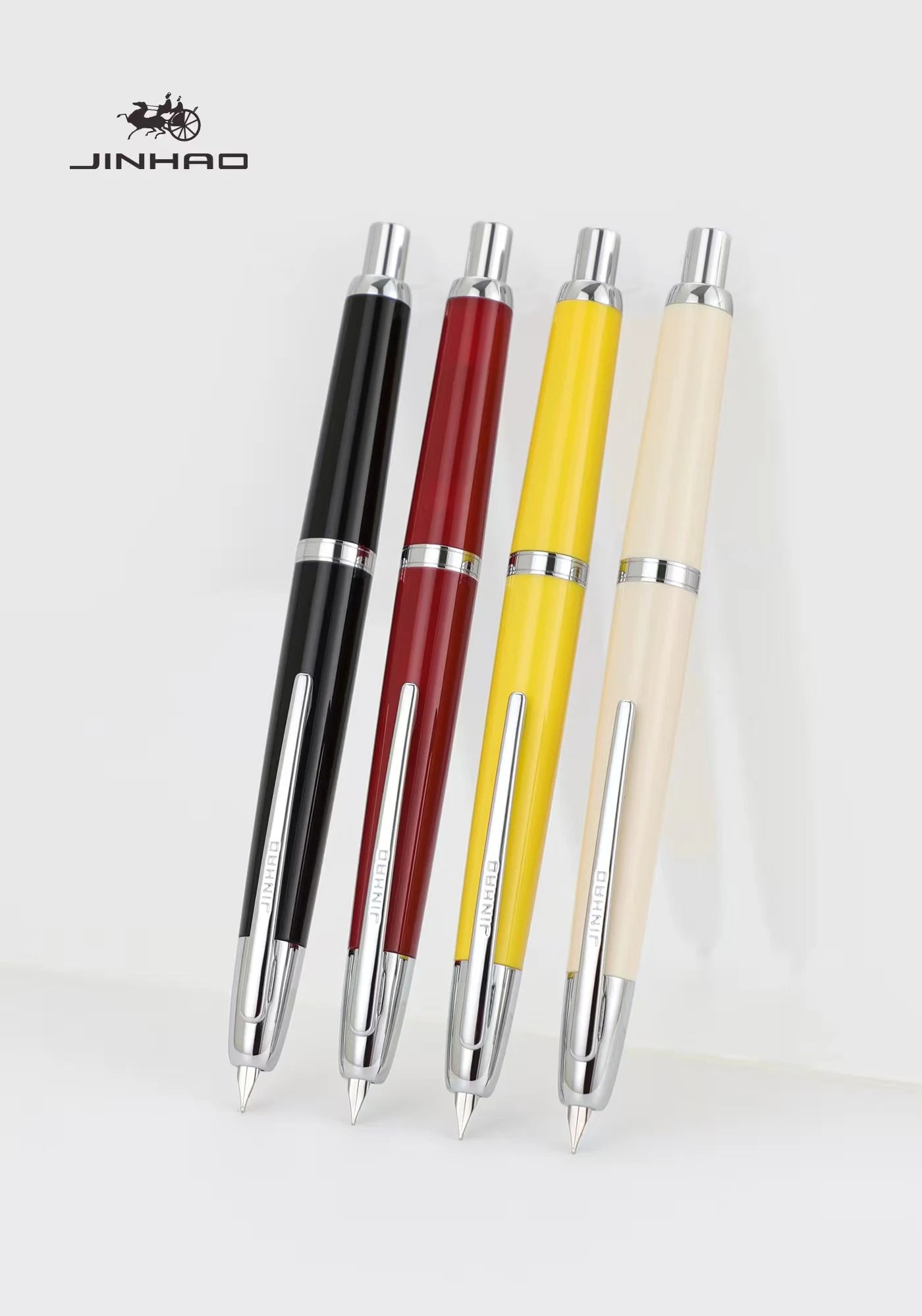 Retractable Fountain Pen with Converter