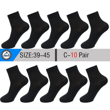 Men’s Bamboo Fiber Mesh Socks 10 Pairs