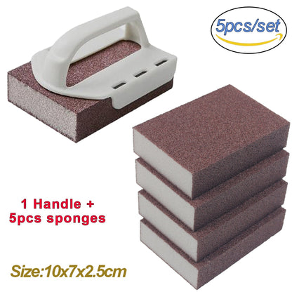 1/2/4/5/6/8Pcs Magic Sponge Eraser  Removing Rust from Cooktop Pot