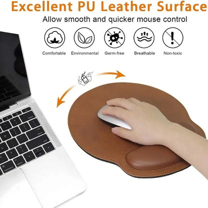 Ergonomic Memory Foam Wrist Rest Mouse Pad