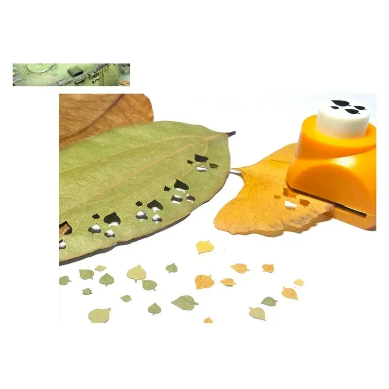 4-in-1 Mini Leaf Paper Punch