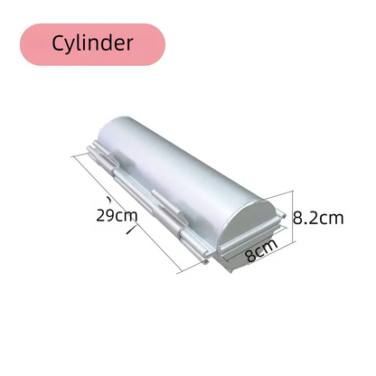 Flower & Cylinder Shape Toast Mould