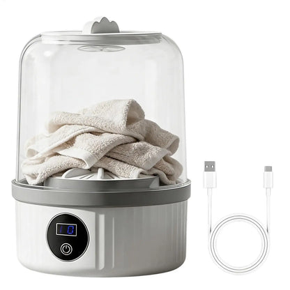 Portable Mini Washing Machine for Delicate Laundry
