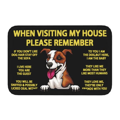 Bull Terrier Non-Slip Door Mat