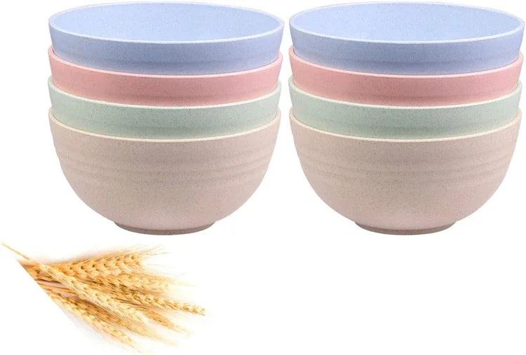 Wheat Straw Bowl Set