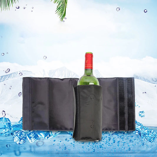 Wine Bottle Cooler Sleeve Freezer Wrap