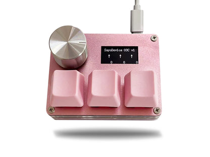 SayoDevice O3C Magnetic Macro Keyboard