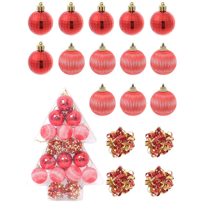 17-Piece Christmas Bauble Ornament Set