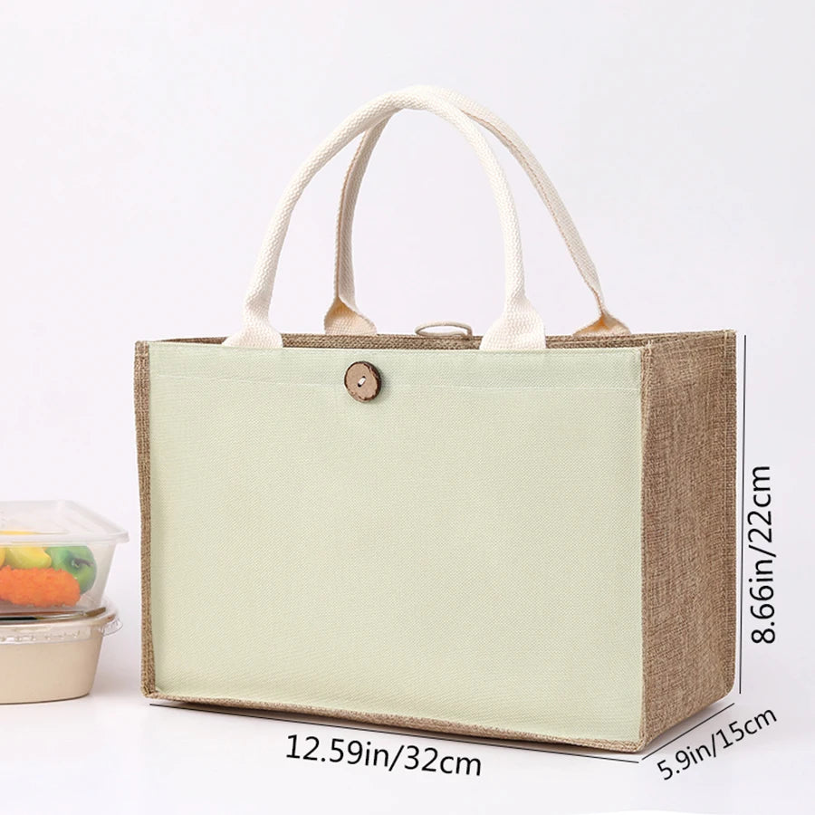 Canvas & Linen Everyday Tote Bag