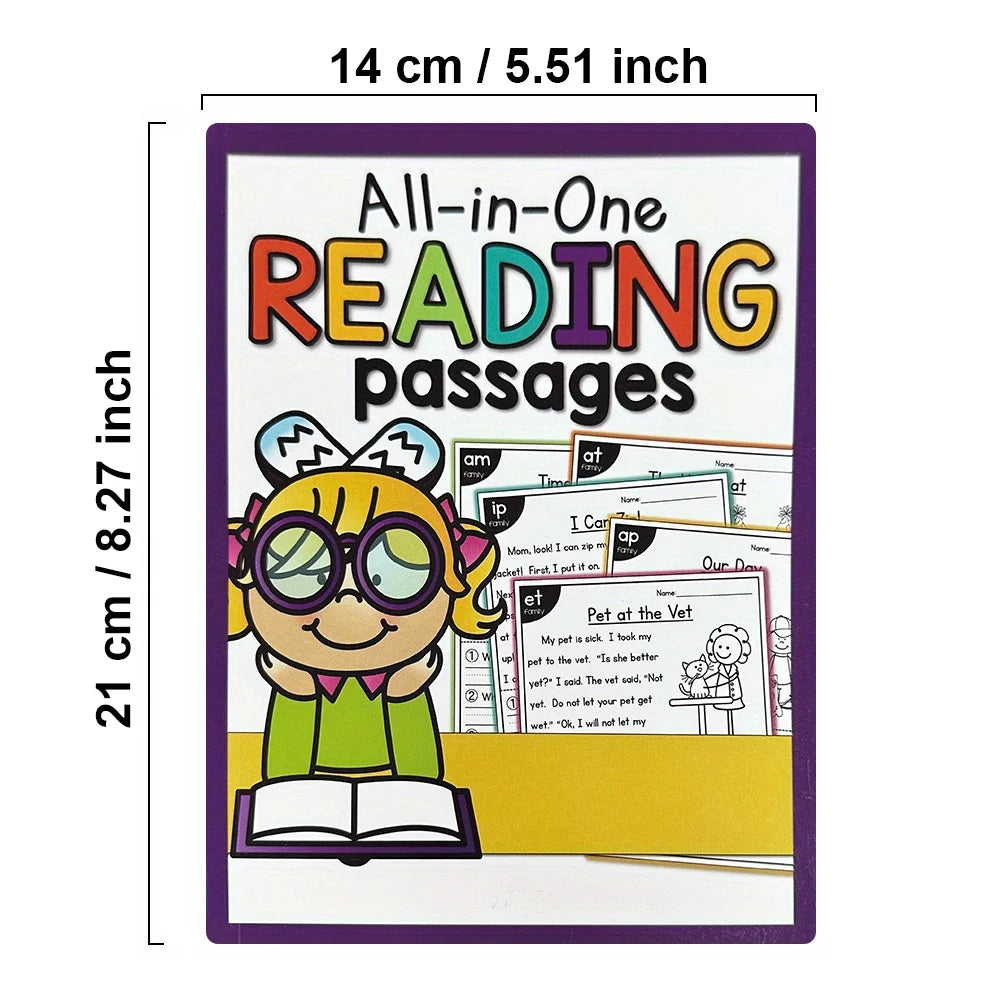 Reading Passages Comprehension Workbook