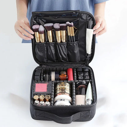 Professional Travel Makeup Organizer Case