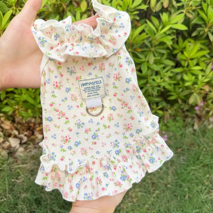 Cute Breathable Dog Summer Dress