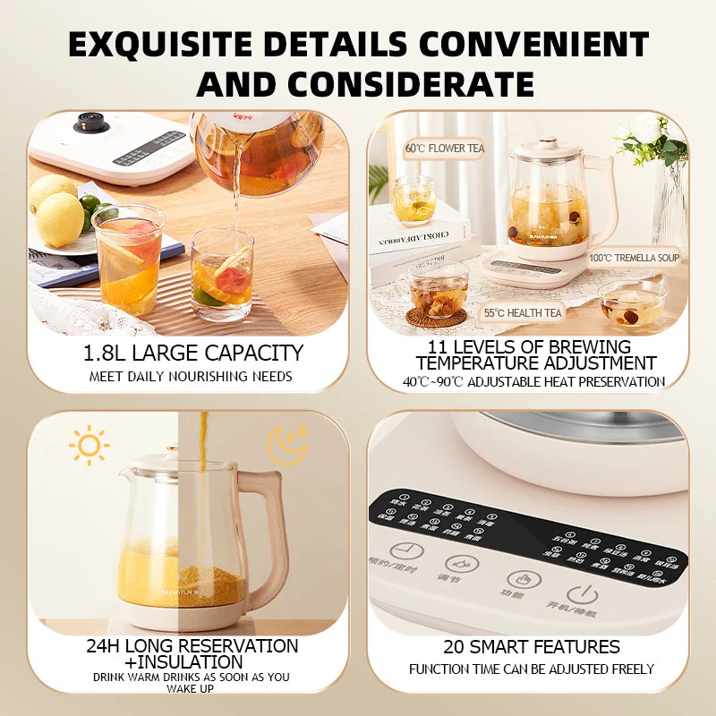 Electric Glass Health Kettle