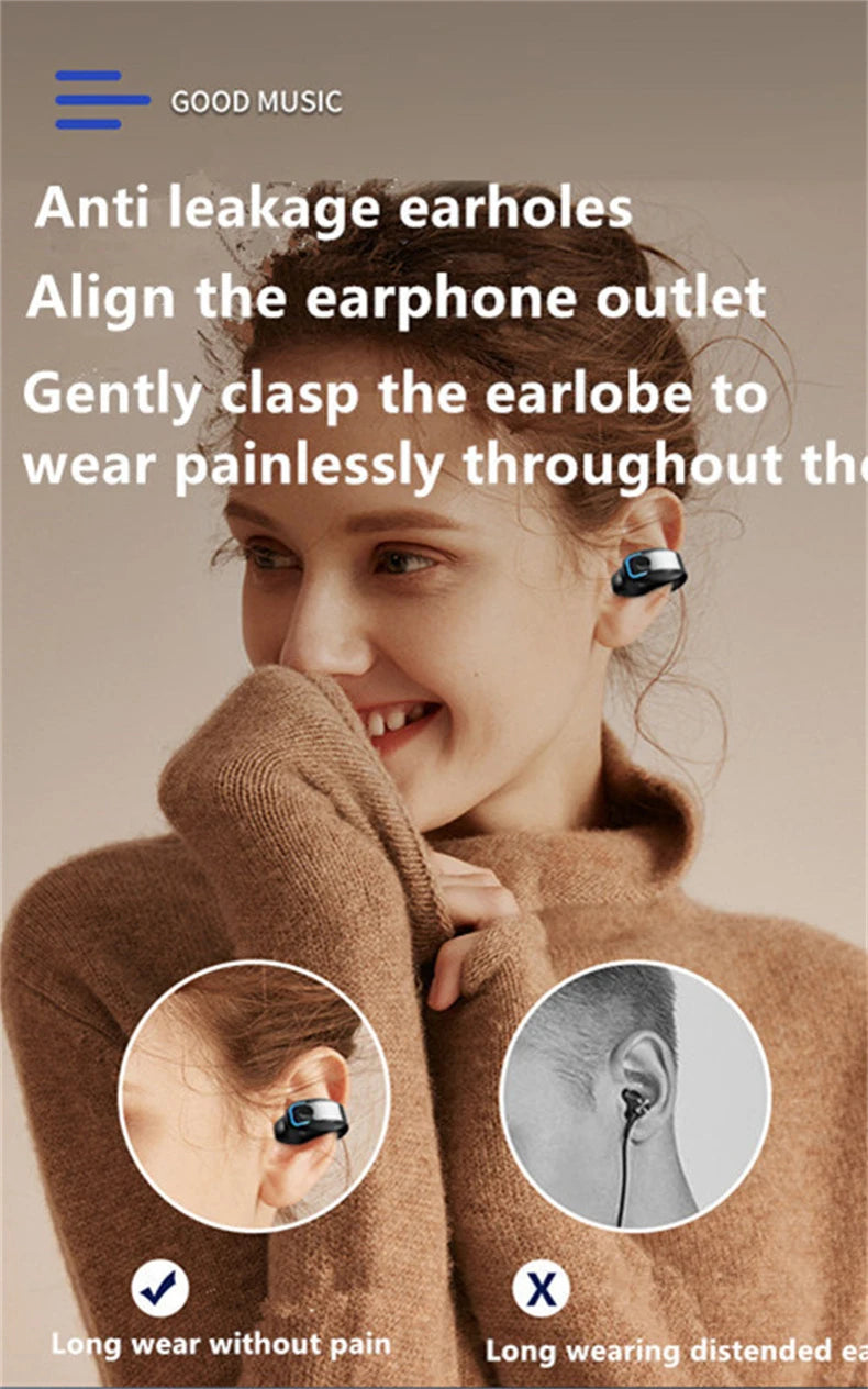 Open-Ear Bluetooth Clip Earphone