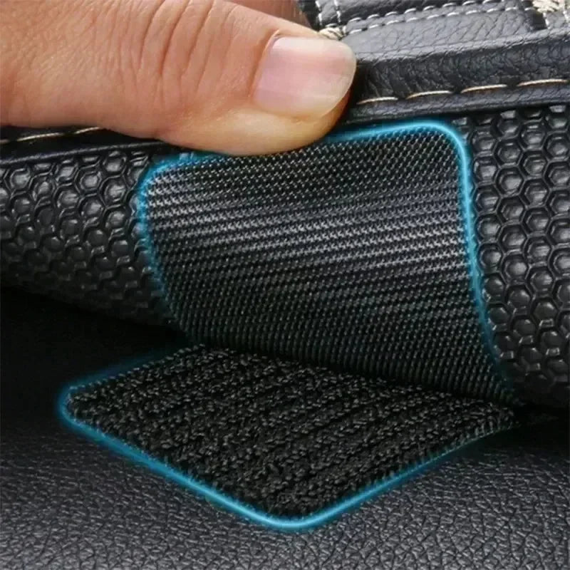 Heavy-Duty Self-Adhesive Hook & Loop Fastener Set