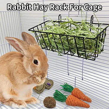 Metal Rabbit Hay Feeder Rack