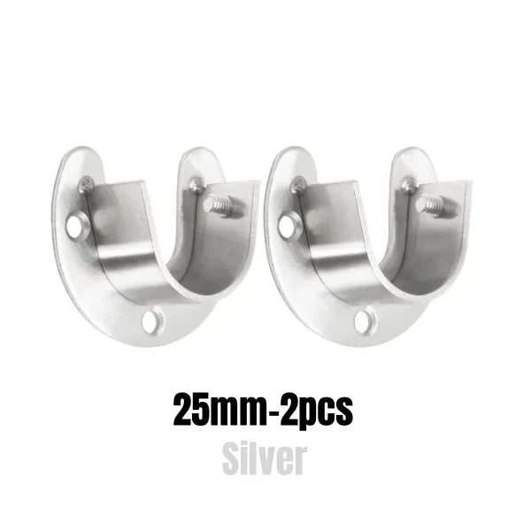 304 Stainless Steel Wardrobe Rod Brackets
