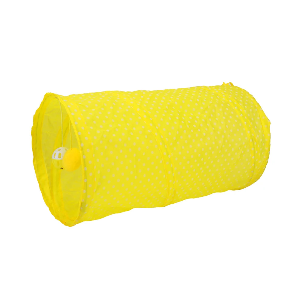 Foldable Cat Play Tunnel Tube Toy