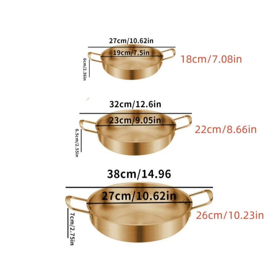 Stainless Steel Paella & Cooking Pan