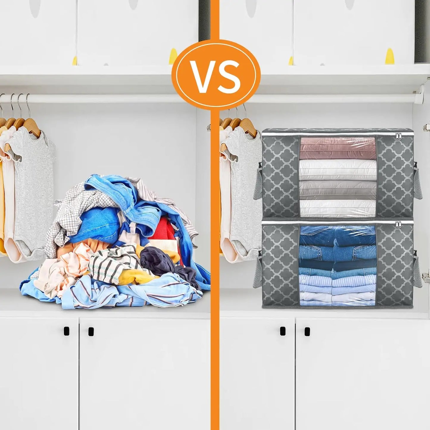 Large Foldable Clothes Storage Bag