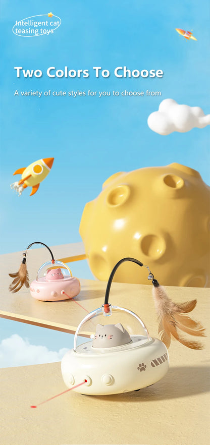 Smart Interactive UFO Cat Toy