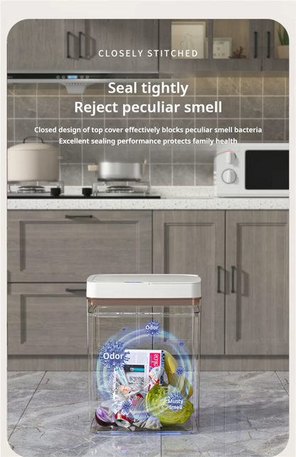 Smart Bathroom Trash Can 15L