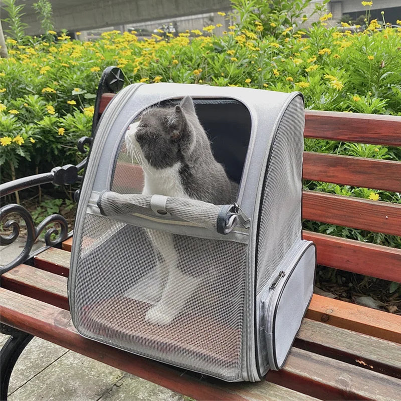 Portable Breathable Cat Travel Backpack