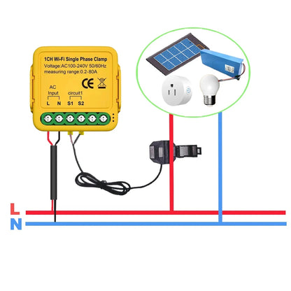 Smart Life Wi-Fi Energy Meter & KWh Monitor