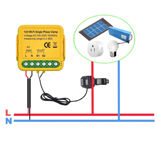 Smart Life Wi-Fi Energy Meter & KWh Monitor