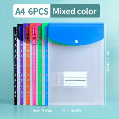 A4 Expandable Document Storage Bag